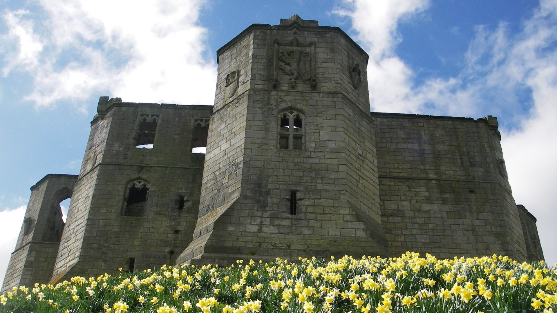 Download Man Made Warkworth Castle HD Wallpaper