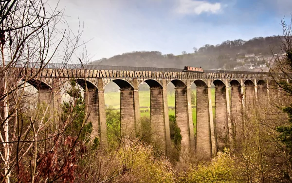 man made Pontcysyllte Aqueduct HD Desktop Wallpaper | Background Image