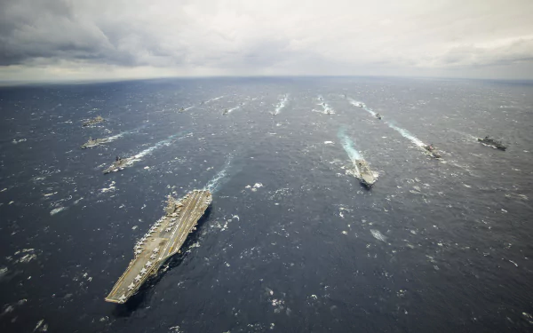  George Washington Strike Group and Japan Maritime Self-Defense Force by Ricardo R. Guzman