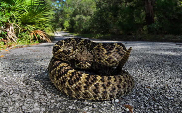Animal eastern diamondback rattlesnake HD Desktop Wallpaper | Background Image