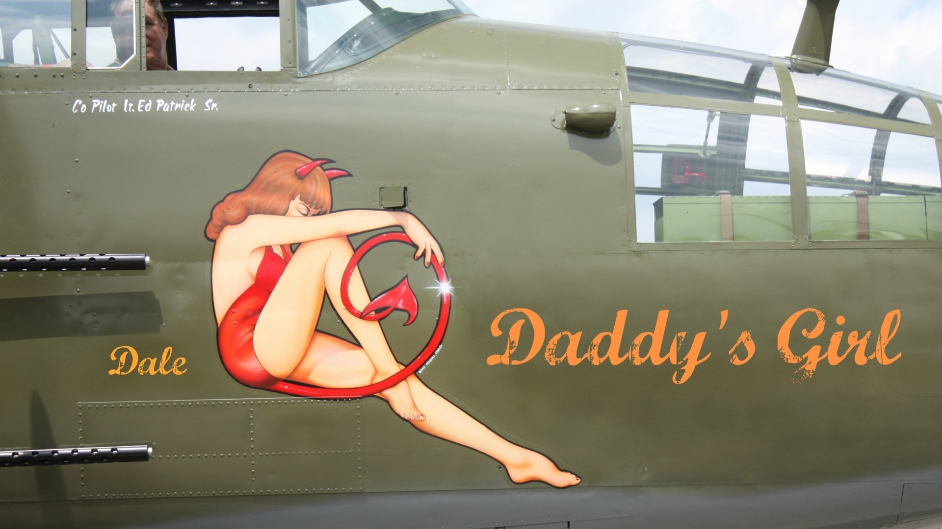 Download Military Aircraft Nose Art  HD Wallpaper
