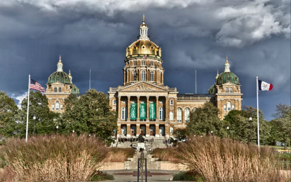 man made Iowa State Capitol HD Desktop Wallpaper | Background Image