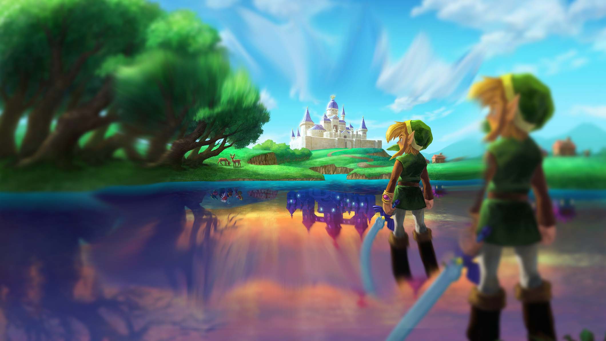 Video Game The Legend Of Zelda: A Link Between Worlds HD Wallpaper | Background Image