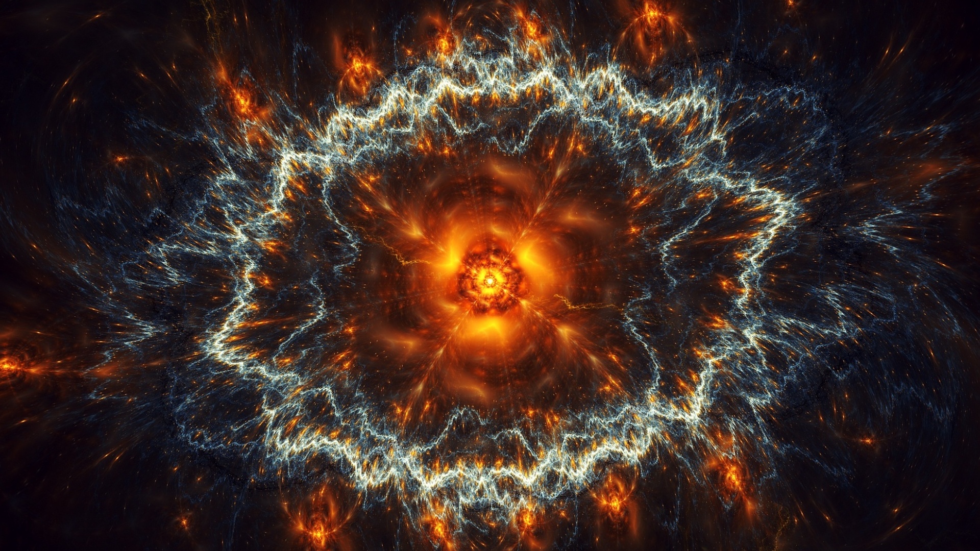Sci Fi Supernova HD Wallpaper | Background Image