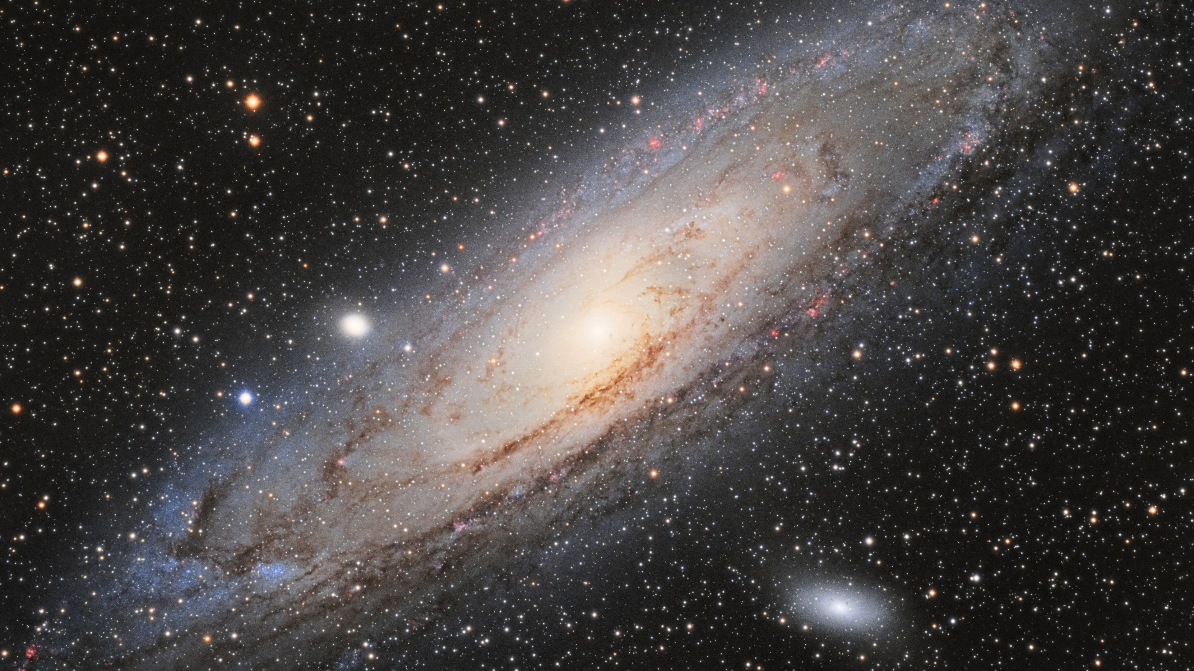 andromeda galaxy hd wallpaper