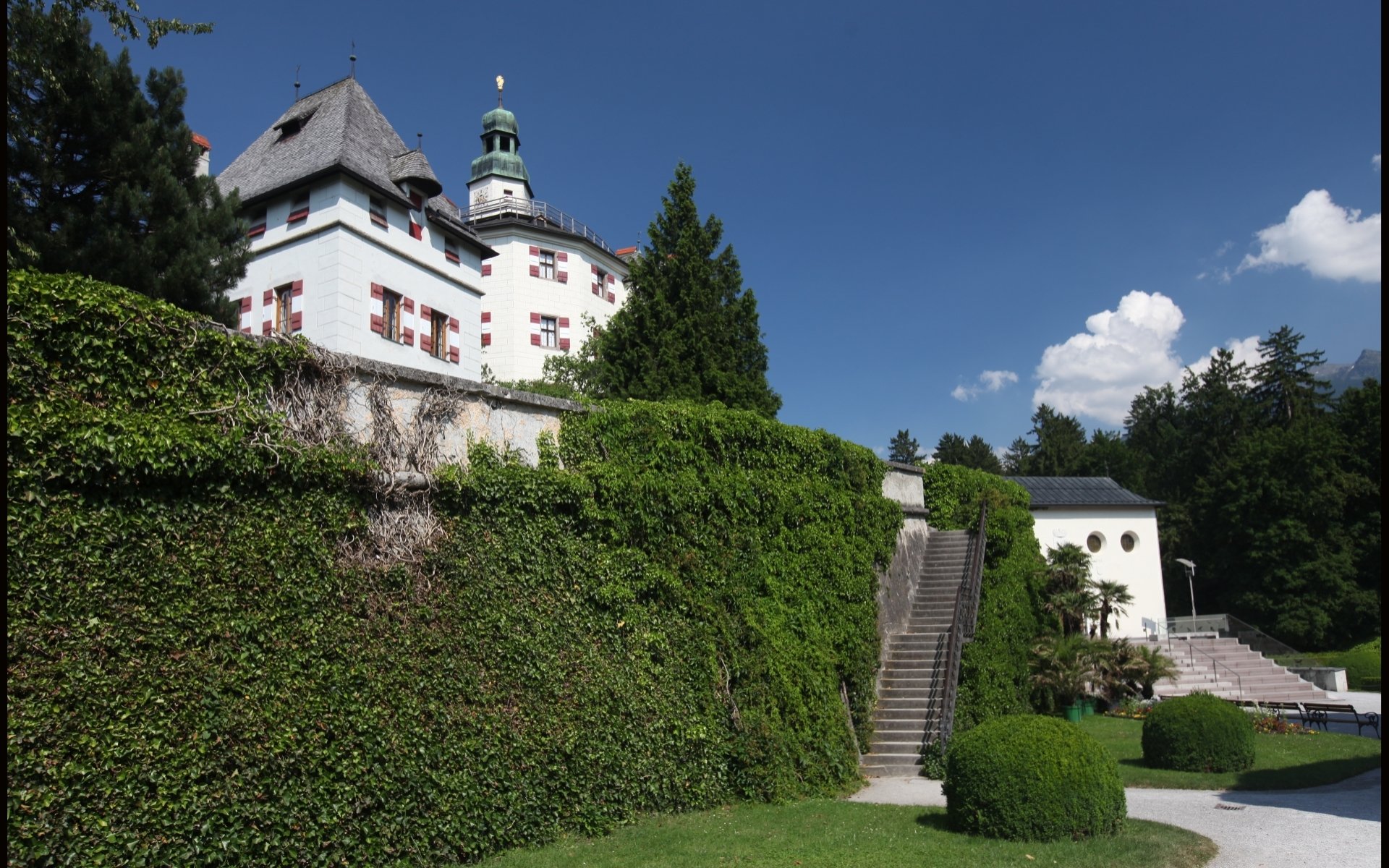 Download Man Made Ambras Castle HD Wallpaper