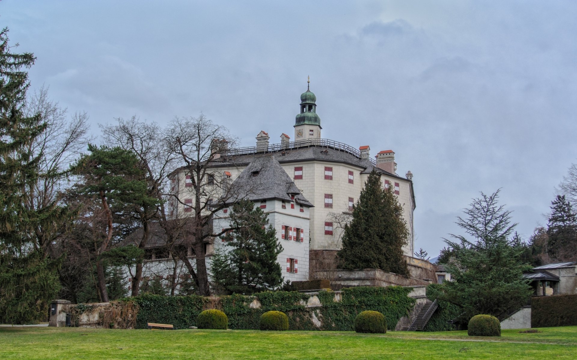 Download Man Made Ambras Castle HD Wallpaper