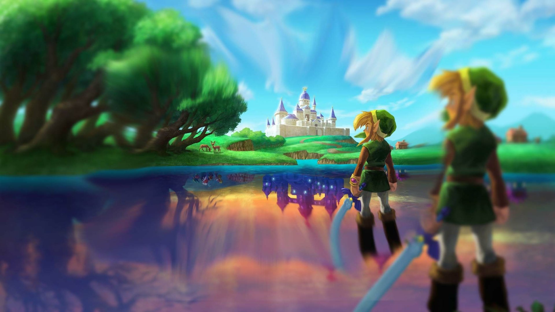 The Legend Of Zelda: A Link Between Worlds HD Wallpaper | Background