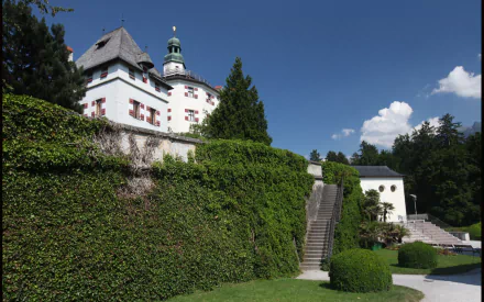 man made Ambras Castle HD Desktop Wallpaper | Background Image