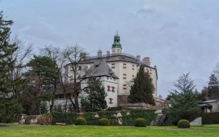 man made Ambras Castle HD Desktop Wallpaper | Background Image