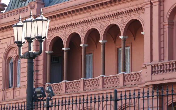 man made Casa Rosada HD Desktop Wallpaper | Background Image