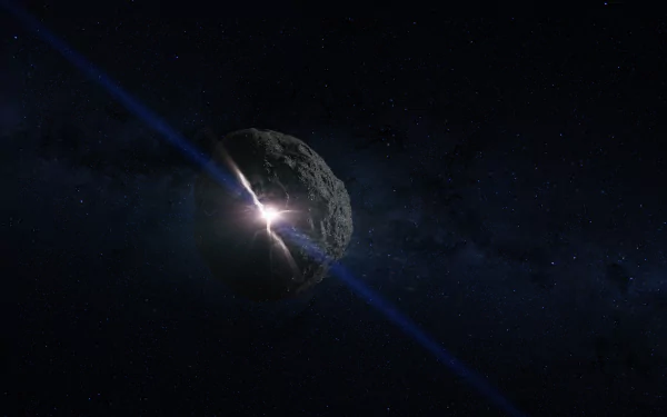 Sci Fi asteroid HD Desktop Wallpaper | Background Image