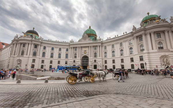 man made Hofburg Palace HD Desktop Wallpaper | Background Image