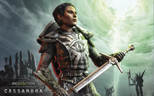 Cassandra Pentaghast video game Dragon Age: Inquisition HD Desktop Wallpaper | Background Image