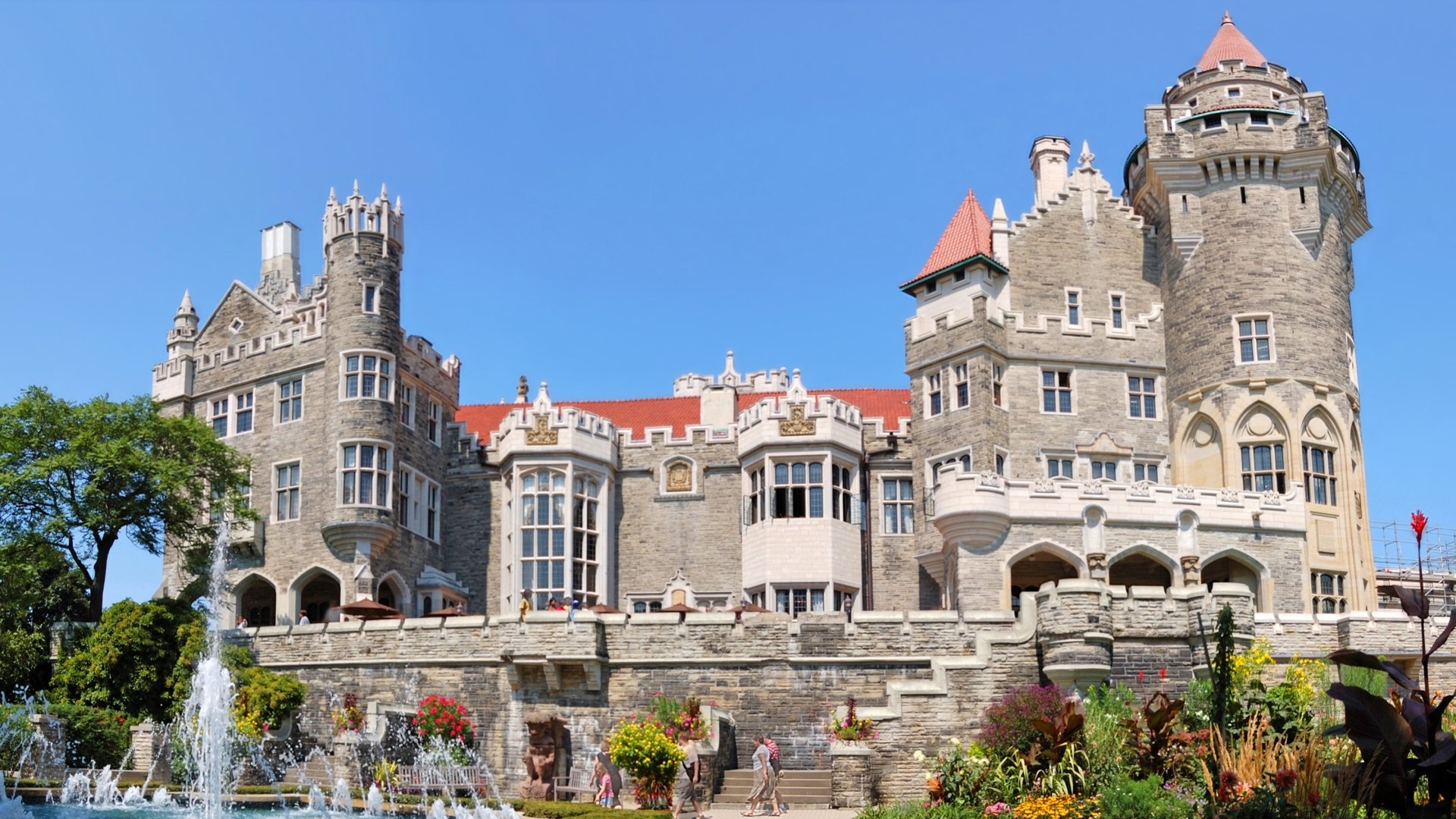 Download Man Made Casa Loma HD Wallpaper