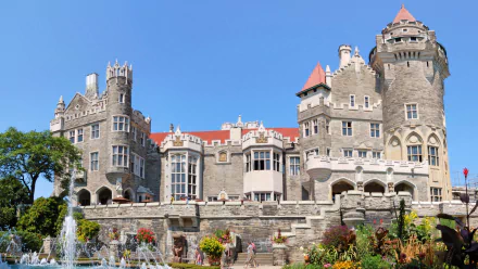 man made Casa Loma HD Desktop Wallpaper | Background Image