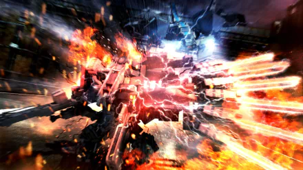 video game Armored Core V HD Desktop Wallpaper | Background Image