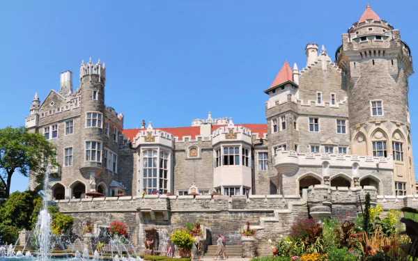 man made Casa Loma HD Desktop Wallpaper | Background Image