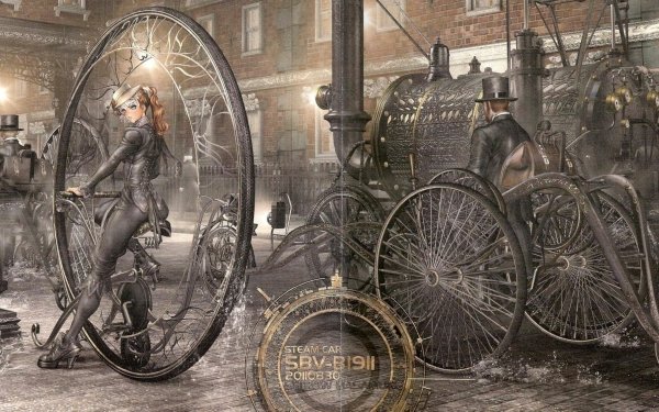 Sci Fi Steampunk HD Wallpaper | Background Image