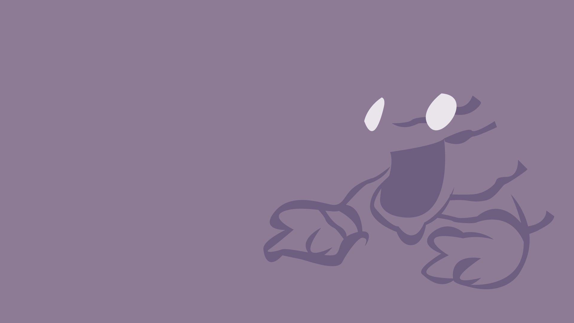 Download Minimalist Grimer (Pokémon) Video Game Pokemon Minimalist Gaming HD Wallpaper