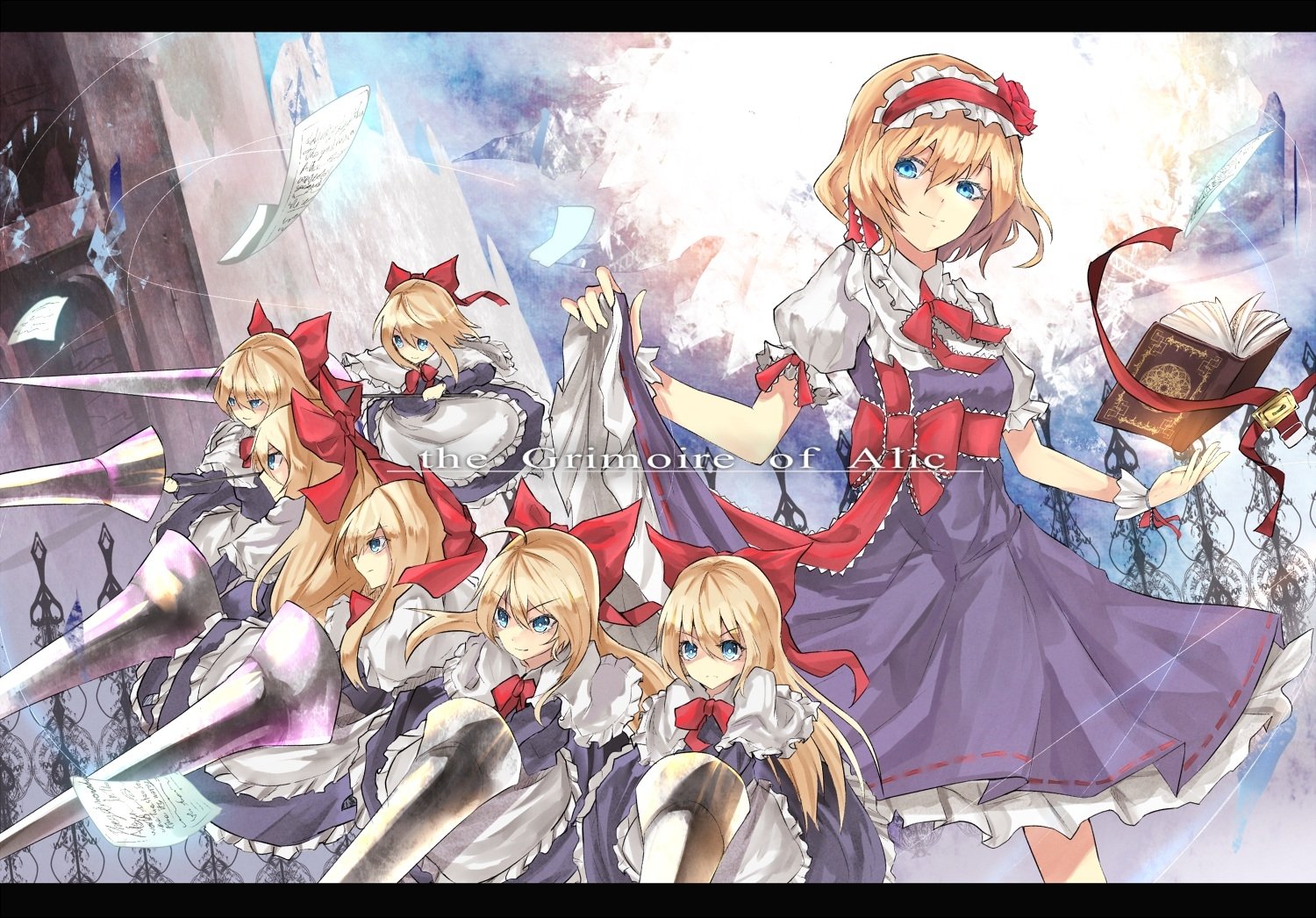 Download Shanghai (touhou) Alice Margatroid Anime Touhou Wallpaper