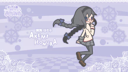 Homura Akemi Anime Puella Magi Madoka Magica HD Desktop Wallpaper | Background Image