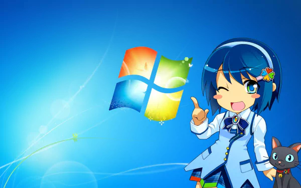Anime Os-tan HD Desktop Wallpaper | Background Image