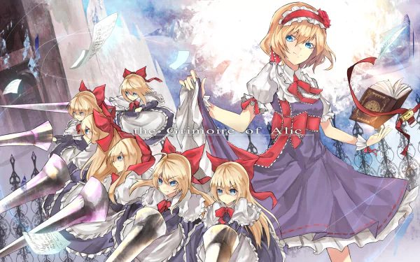 Shanghai (touhou) Alice Margatroid Anime Touhou HD Desktop Wallpaper | Background Image