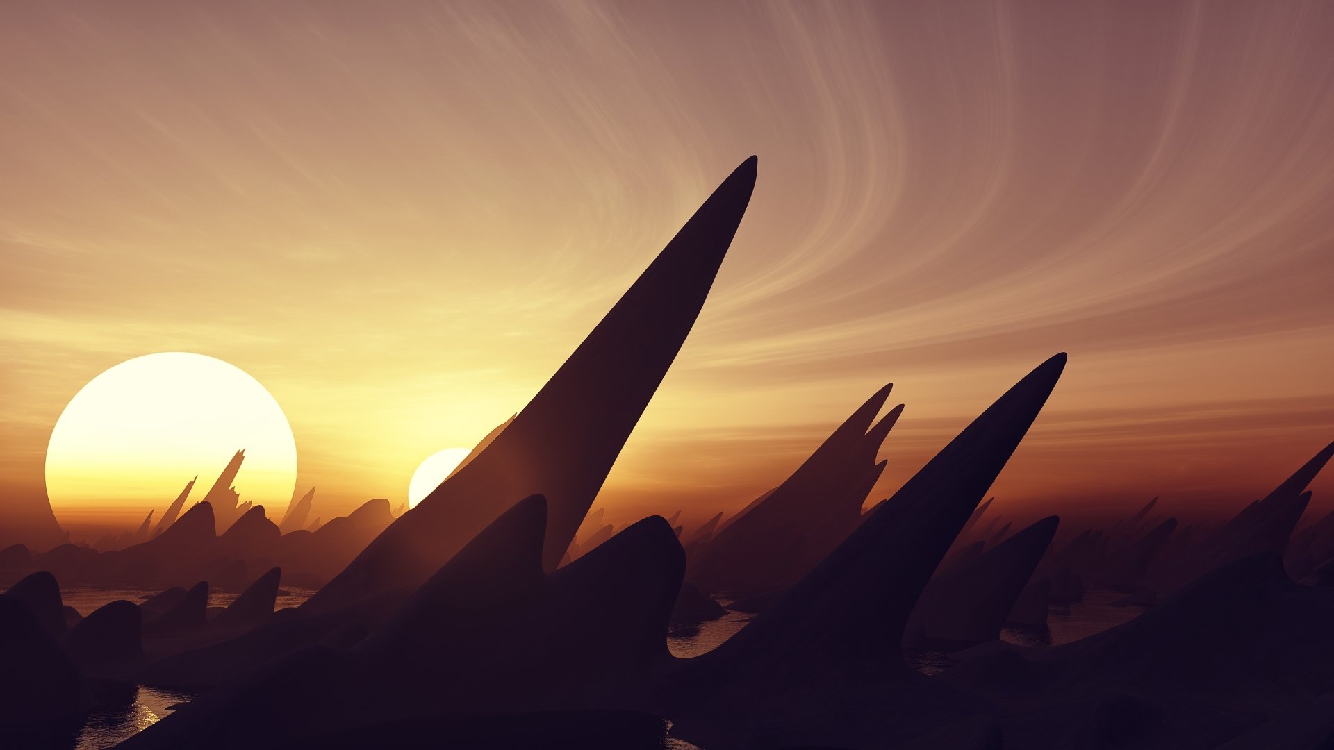 Download Sci Fi Landscape 4k Ultra HD Wallpaper