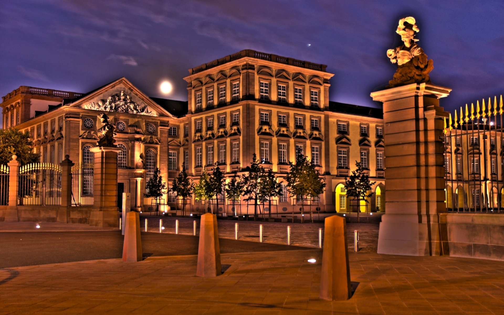 Download Man Made Mannheim Palace HD Wallpaper