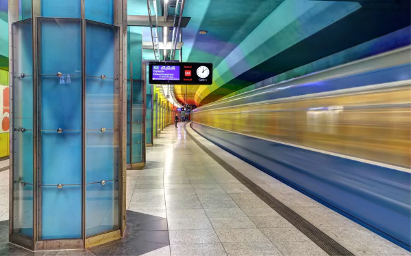 man made subway HD Desktop Wallpaper | Background Image
