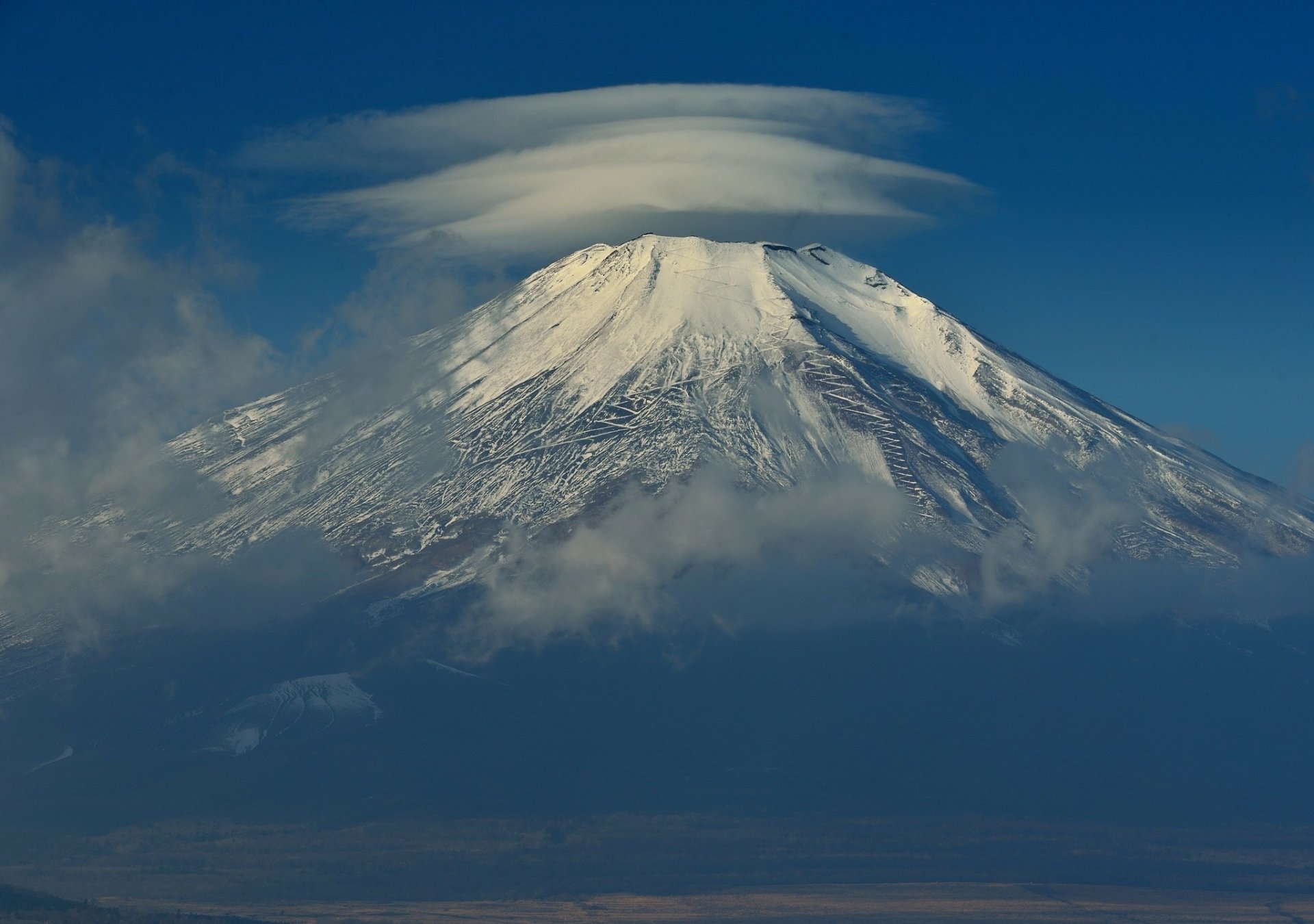 Download Japan Cloud Closeup Volcano Mountain Nature Mount Fuji HD