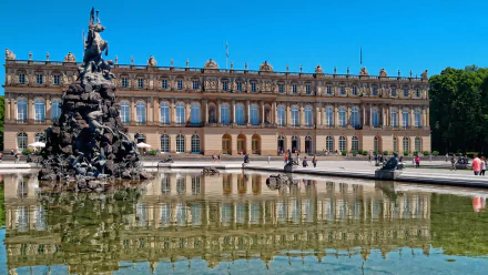 man made Herrenchiemsee Palace HD Desktop Wallpaper | Background Image