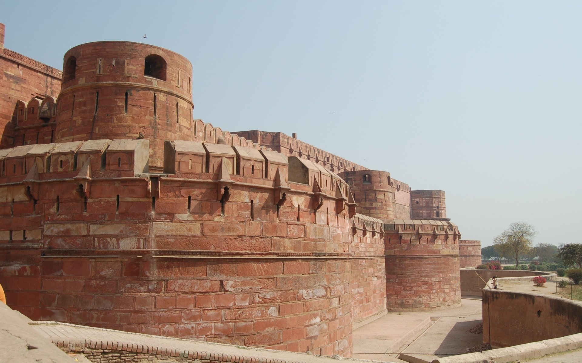 Download Man Made Agra Fort HD Wallpaper