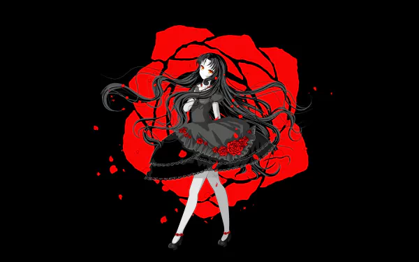 red rose Anime Rozen Maiden red anime HD Desktop Wallpaper | Background Image