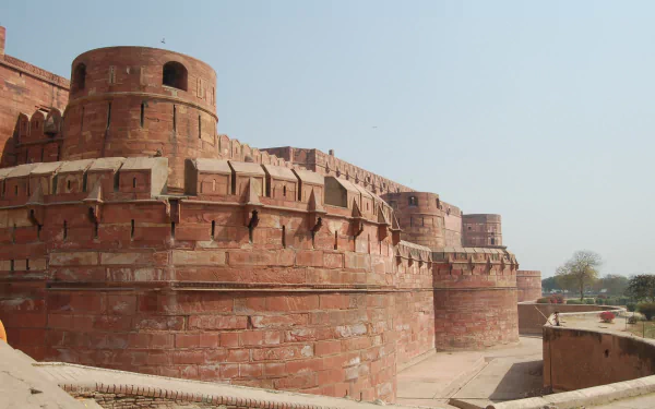 man made Agra Fort HD Desktop Wallpaper | Background Image