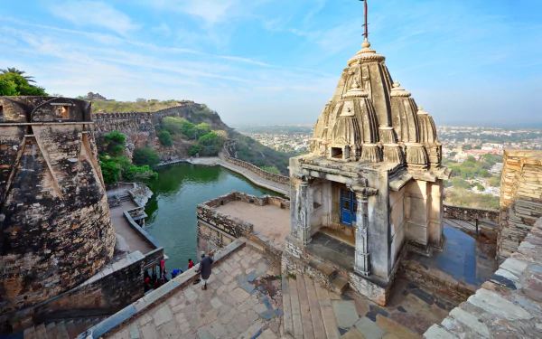 man made Chittorgarh HD Desktop Wallpaper | Background Image