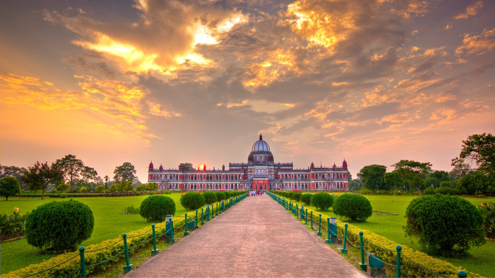 Cooch Behar Palace Full HD Wallpaper and Background Image | 2560x1440