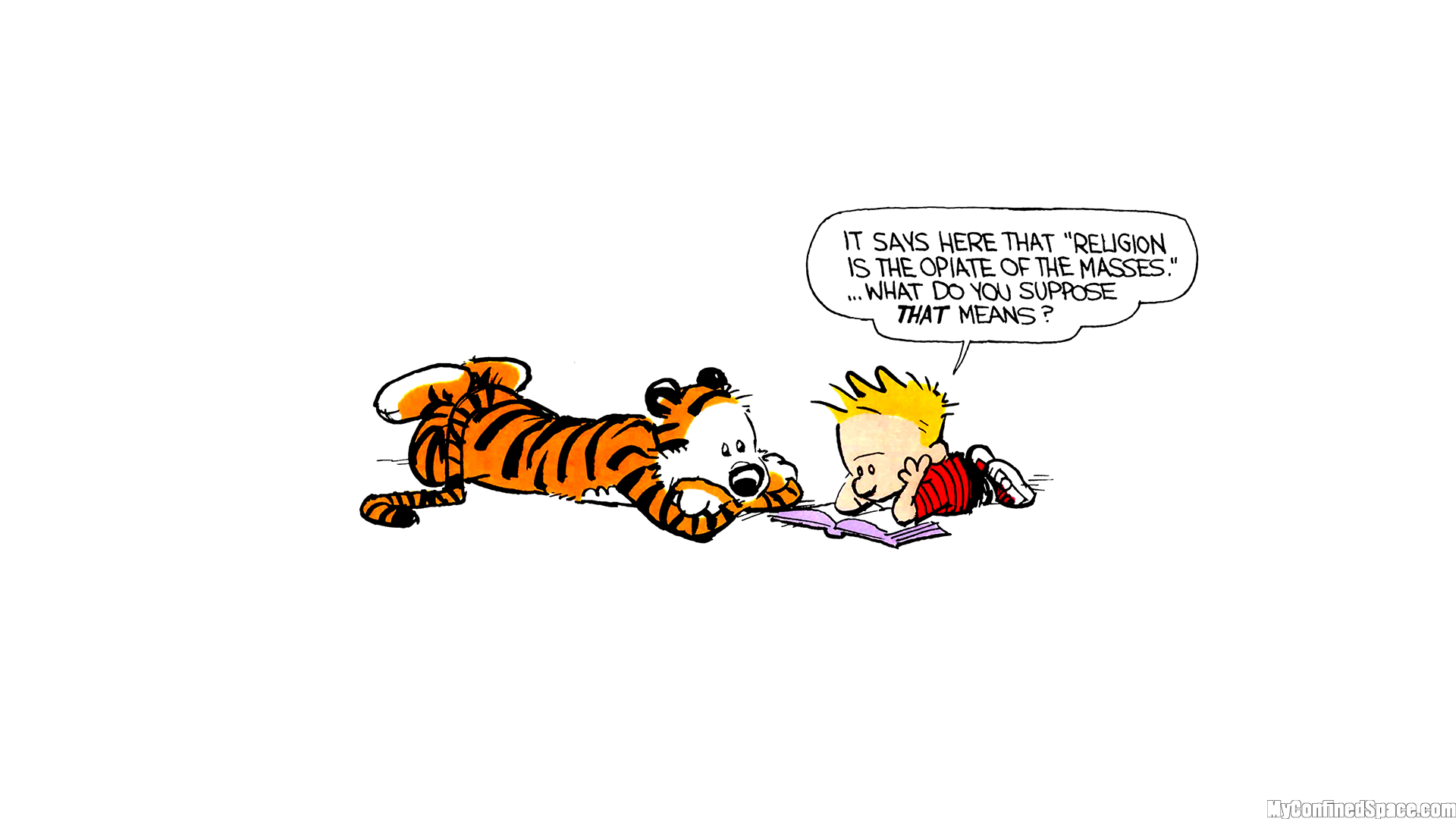 Calvin et Hobbes Fond d'écran HD | Arrière-Plan | 1920x1080 | ID:562091