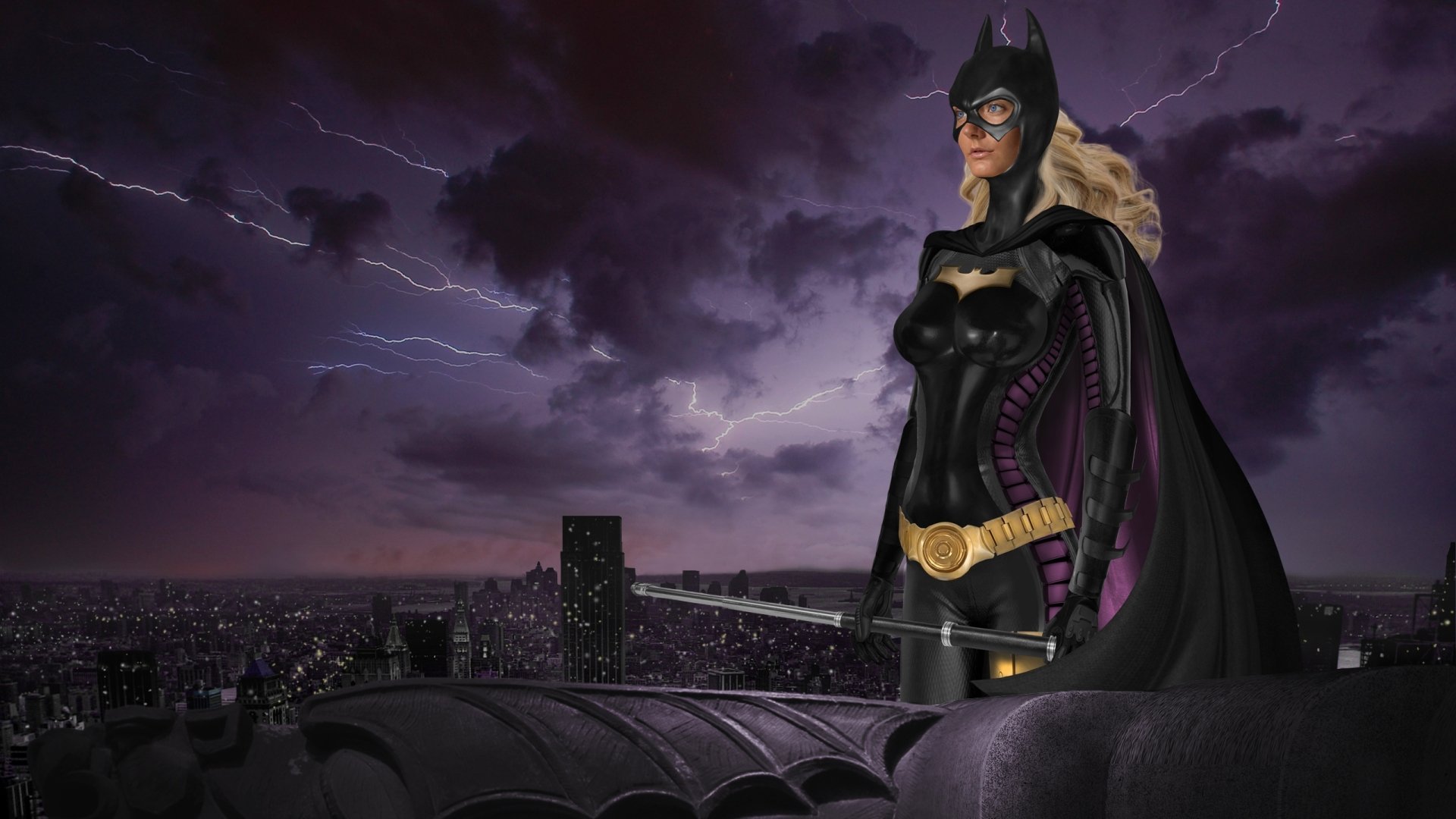 Stephanie Brown as Batgirl - Stunning HD Wallpaper