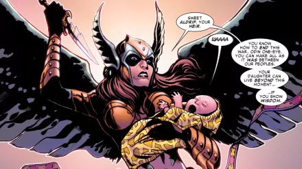 Angela (Marvel Comics) Comic angela: asgard's assassin HD Desktop Wallpaper | Background Image