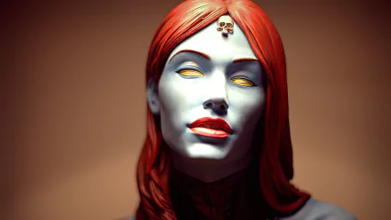 Comic Mystique HD Desktop Wallpaper | Background Image