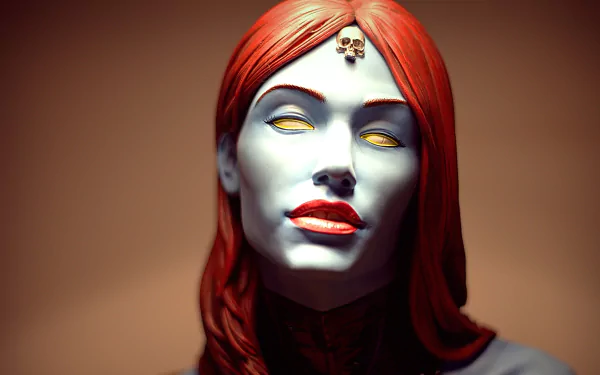 Comic Mystique HD Desktop Wallpaper | Background Image