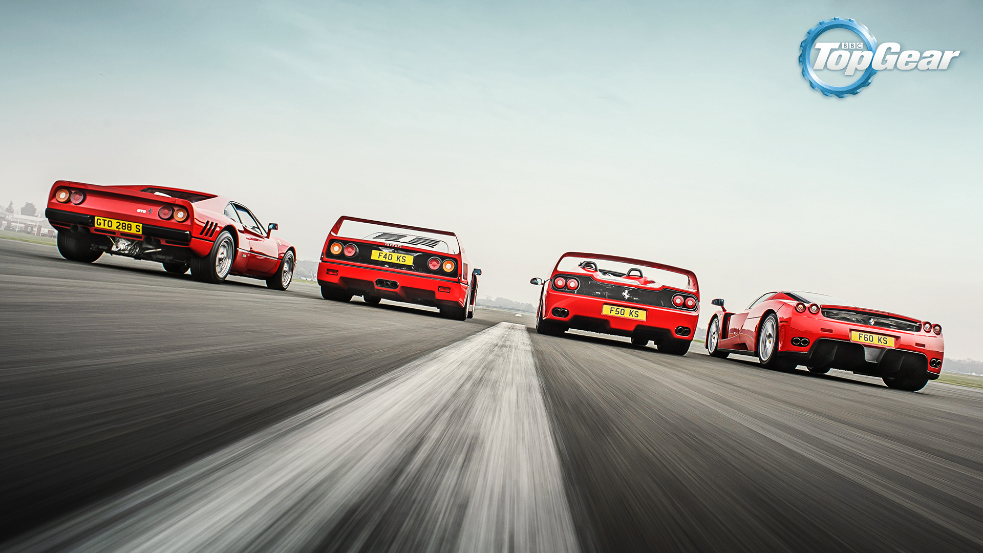 The Ferrari F40, F50, 288 GTO and Enzo by Jamie Lipman