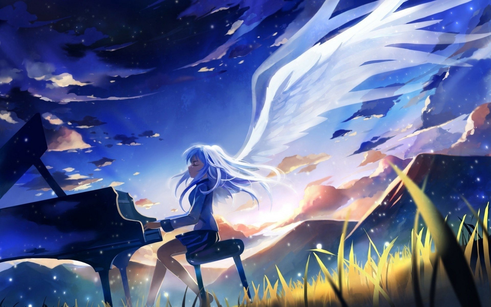 Kanade Tachibana HD Wallpaper from Angel Beats! | 1920x1200