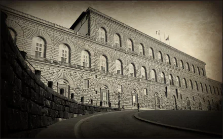 man made Palazzo Pitti HD Desktop Wallpaper | Background Image