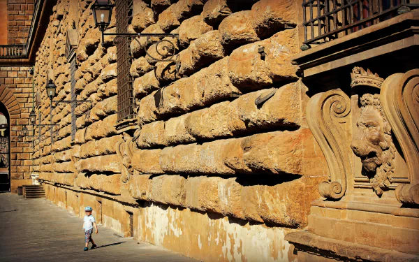 man made Palazzo Pitti HD Desktop Wallpaper | Background Image