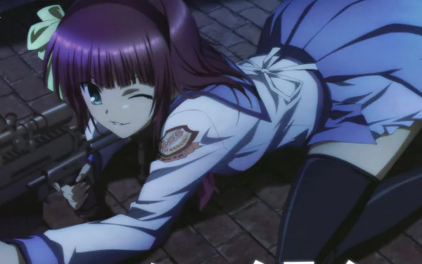 Yuri Nakamura Anime Angel Beats! HD Desktop Wallpaper | Background Image