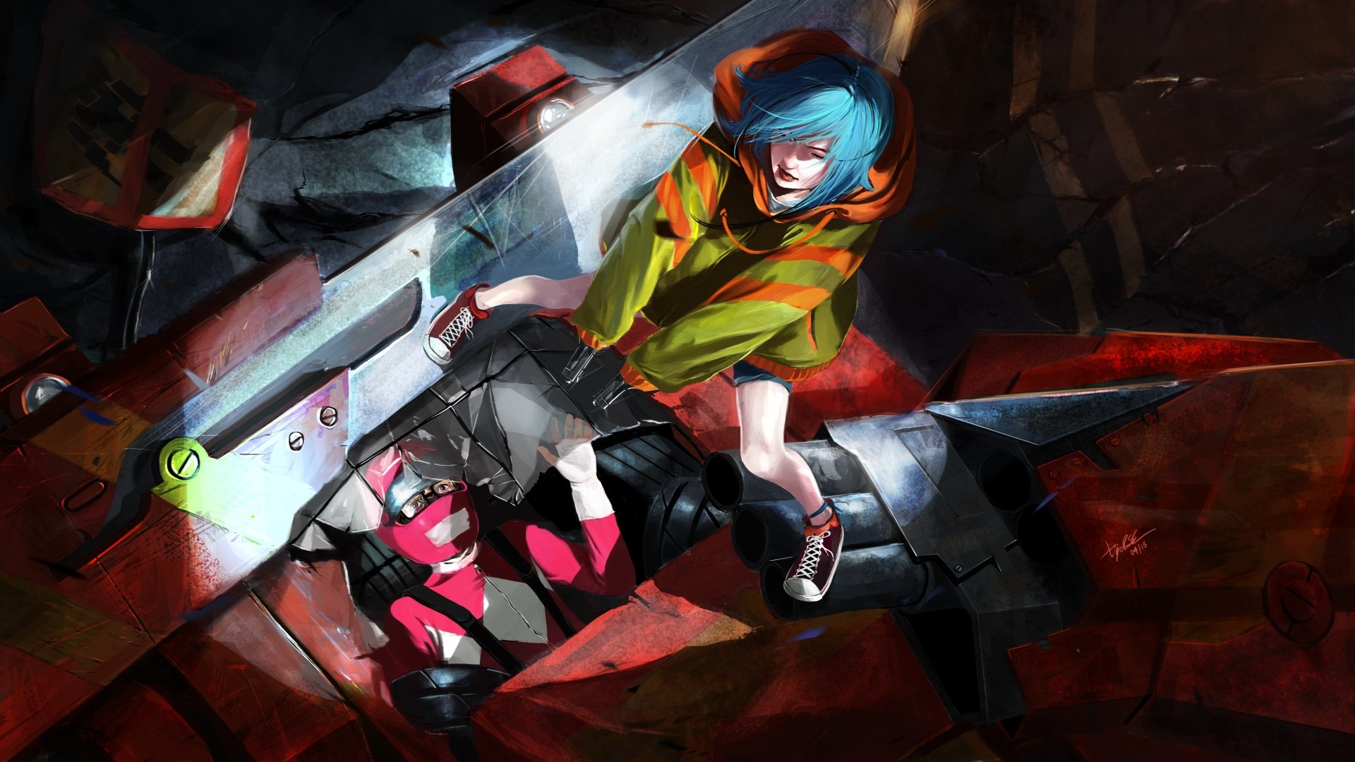 Download Anime Original 4k Ultra HD Wallpaper by Diego Cunha