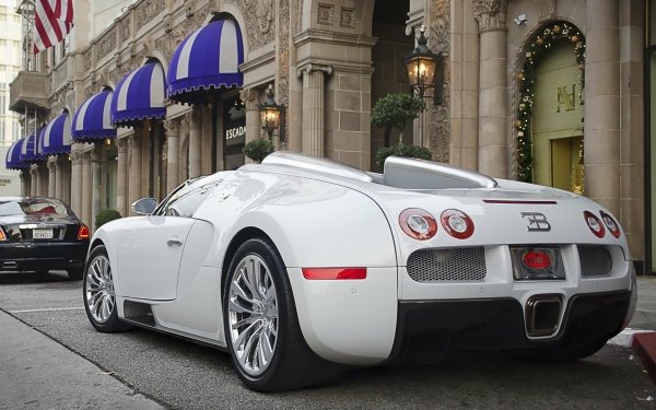 Vehicles Bugatti Car Street HD Wallpaper | Background Image